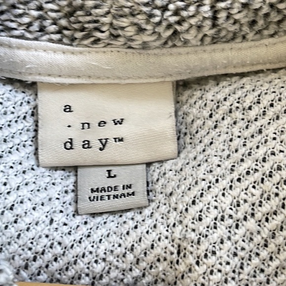 A new day Women’s Long Sleeves turtleneck sweater Gray size Large - Picture 4 of 7